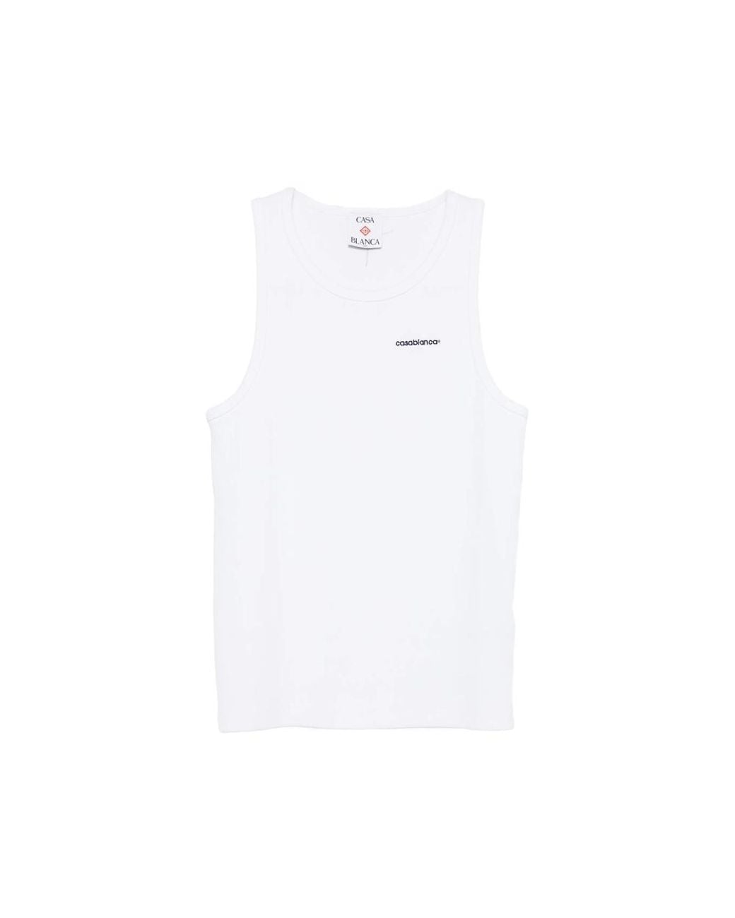 Casablanca White T-Shirts & Vests for men