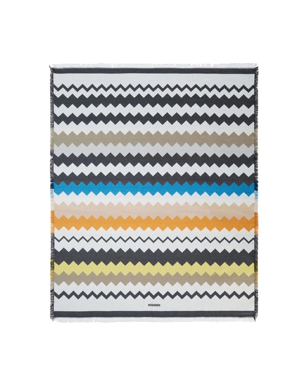 Missoni Multicolor Beach Towel- Fabric Accessories for men