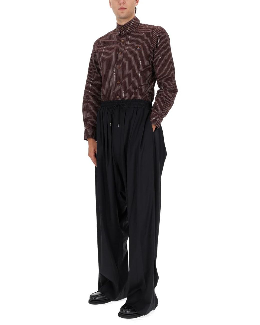Vivienne Westwood Brown Vivienne Westwood Krall Shirt for men