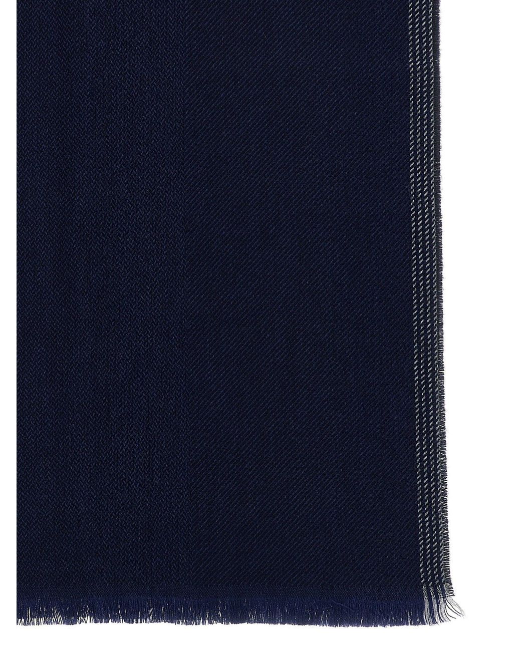 Brunello Cucinelli Blue Scarf for men