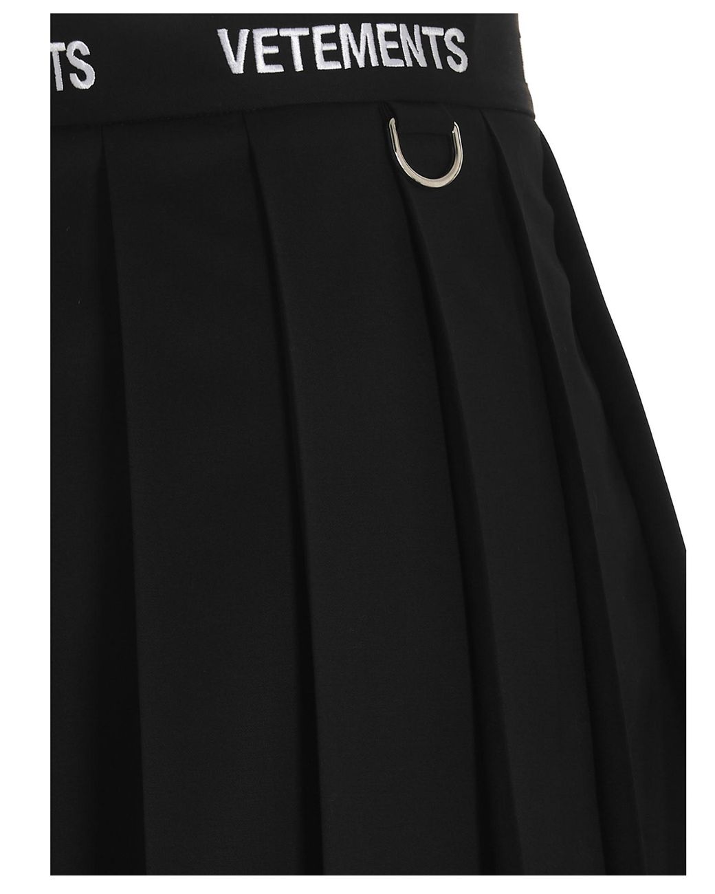 Vetements Schoolgirl Skirt in Black | Lyst