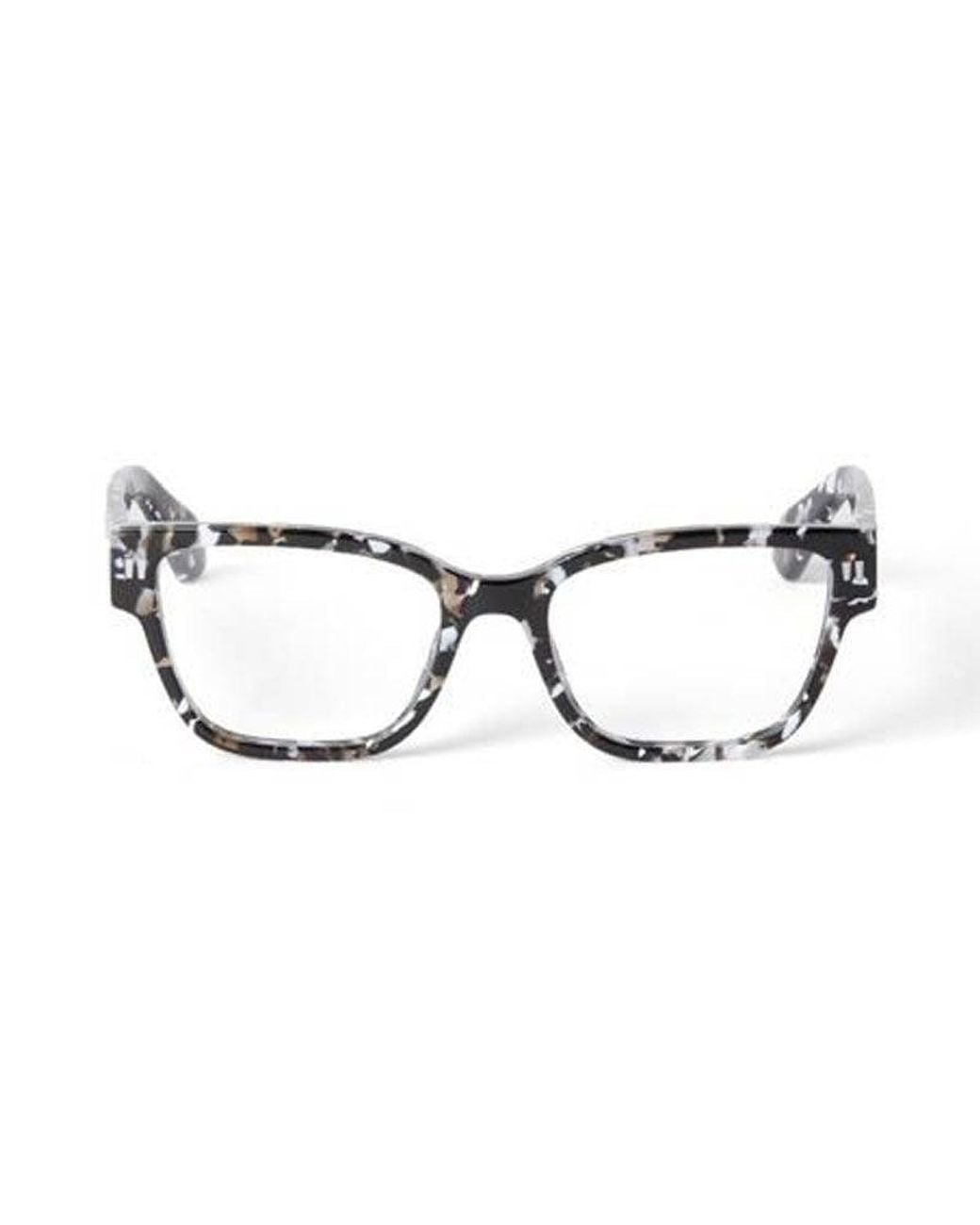 Off-White c/o Virgil Abloh Brown Frame And Lens Eyeglasses