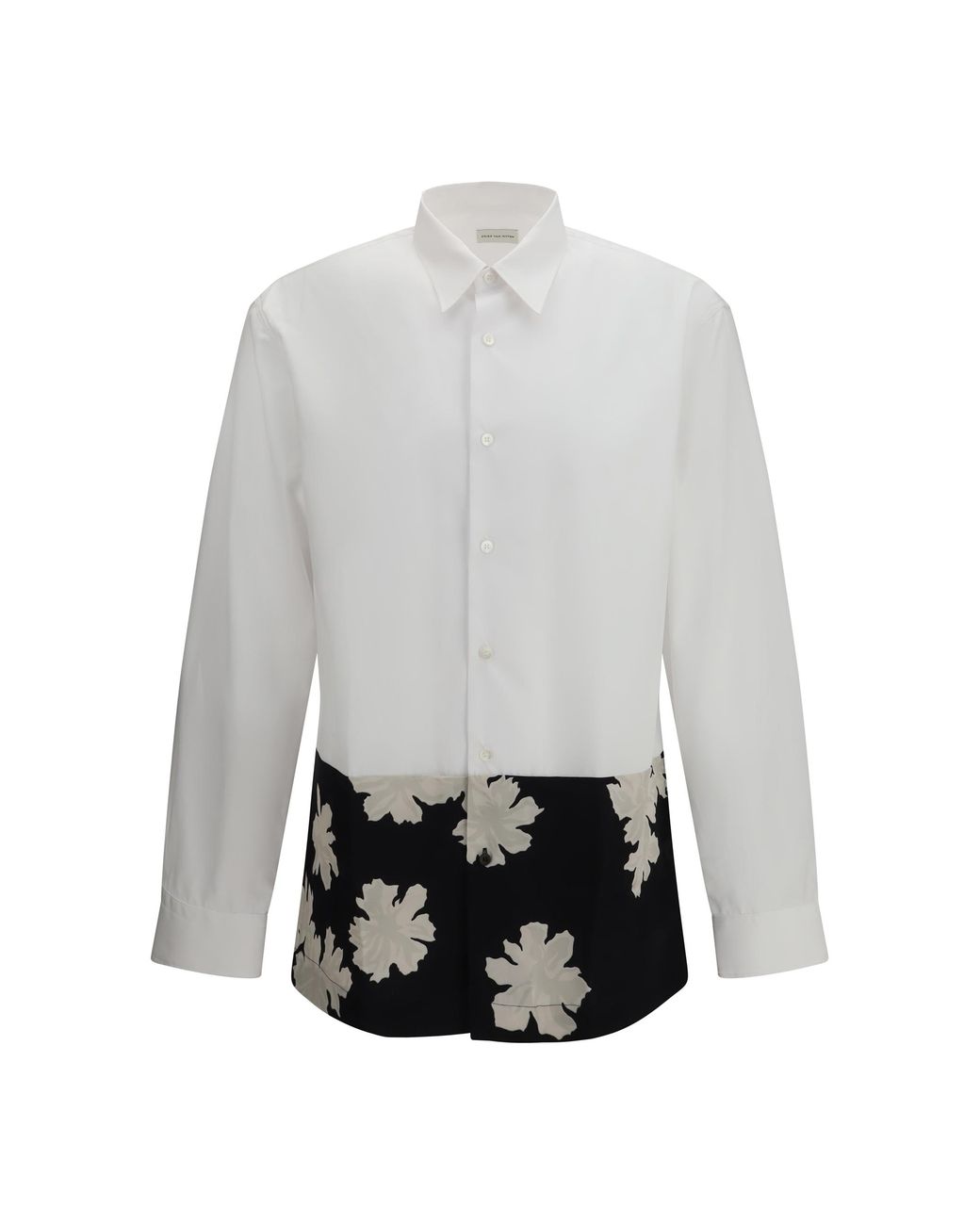 Dries Van Noten White Shirt Capero Cotton for men