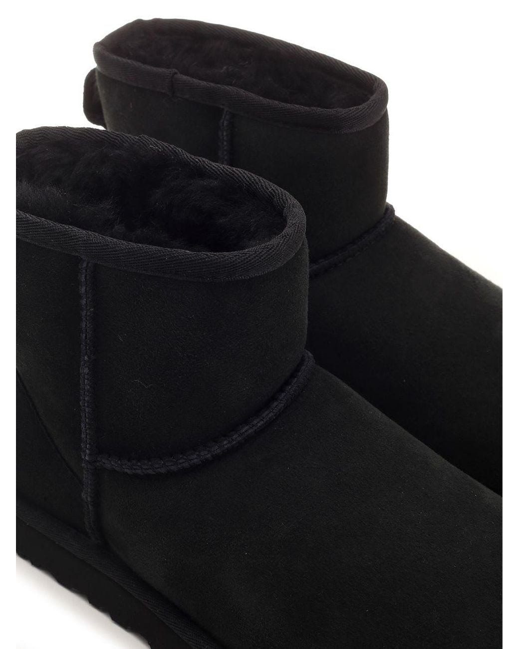 Ugg Black Classic Mini Ii' Ankle Boots