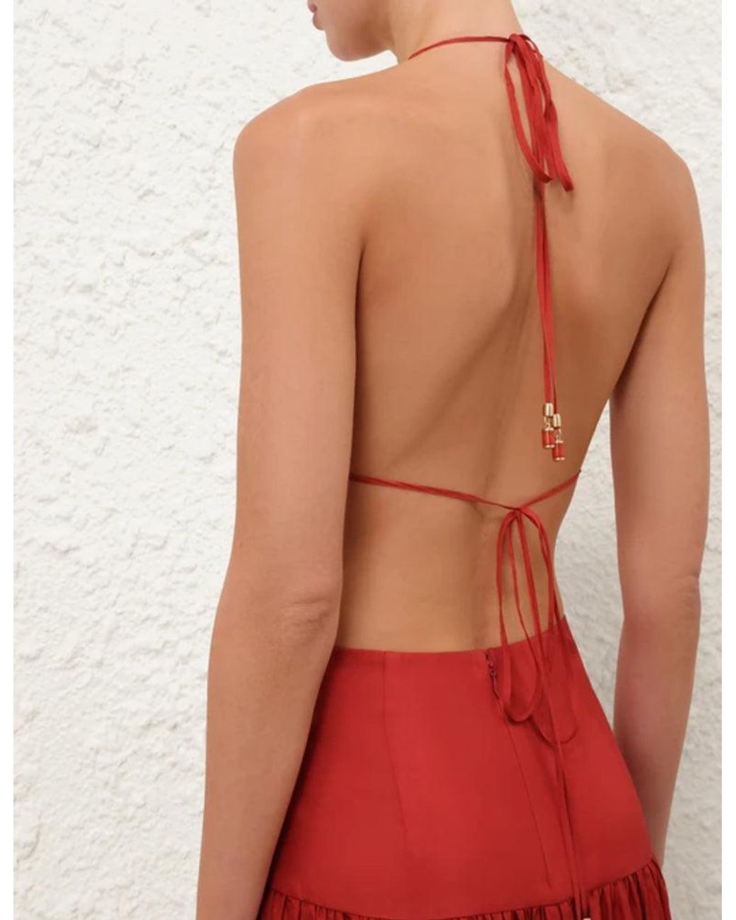 Zimmermann Red Zimmermann Dress