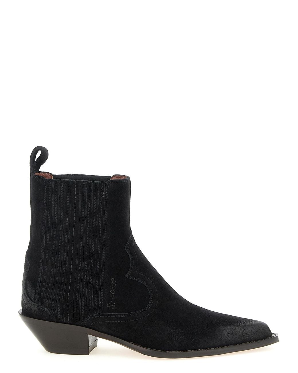 Sonora Boots Black Hernan Ankle Boots Calfskin Leather (Bos Taurus) Boots