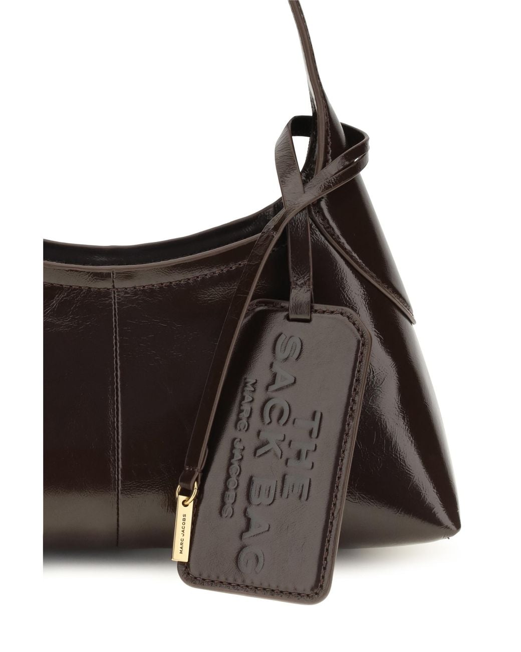 Marc Jacobs Multicolor Small Belted Sack Shoulder Bag Calf Leather