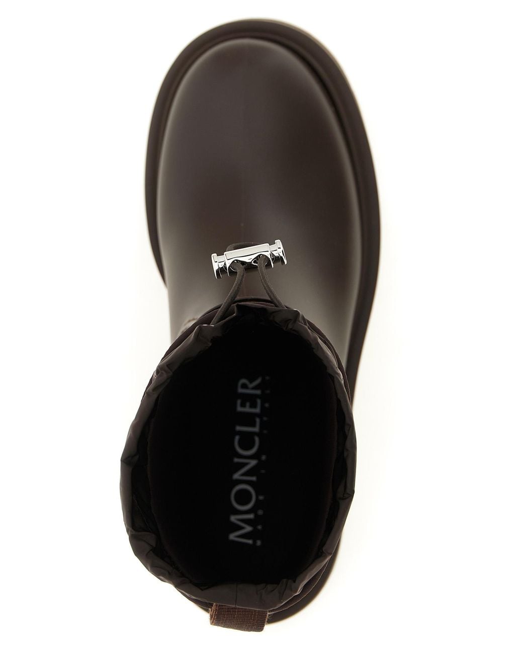 Moncler Black 'Kickstream' Rain Boots