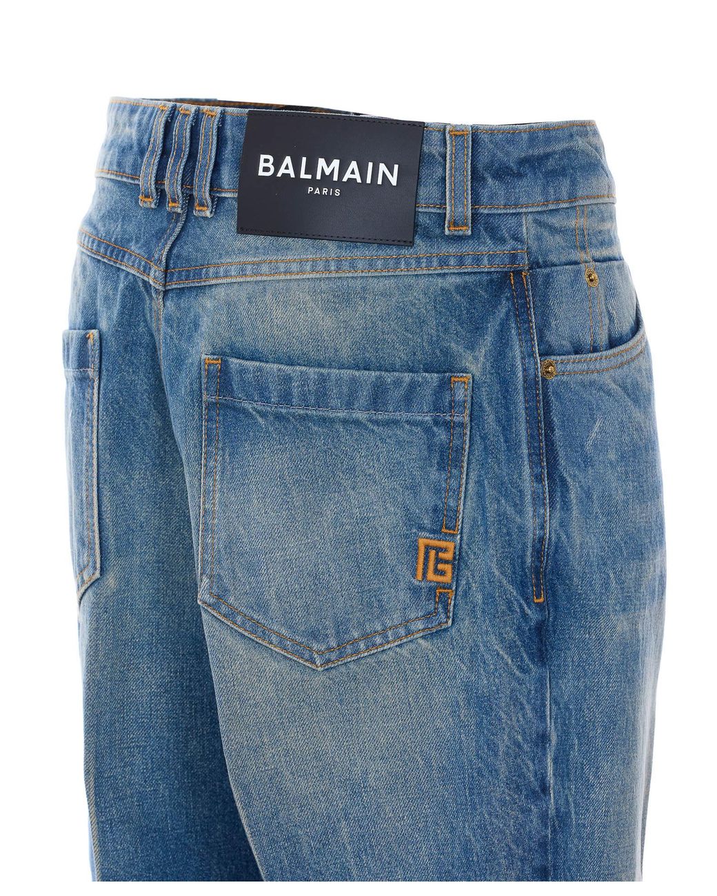 Balmain Blue Jeans Cotton