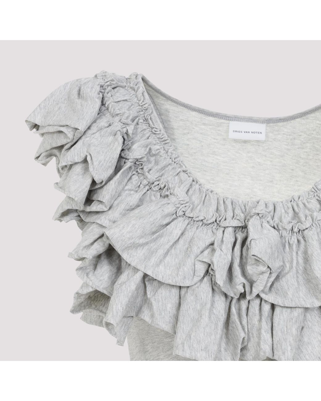 Dries Van Noten Gray Humza Tank Top