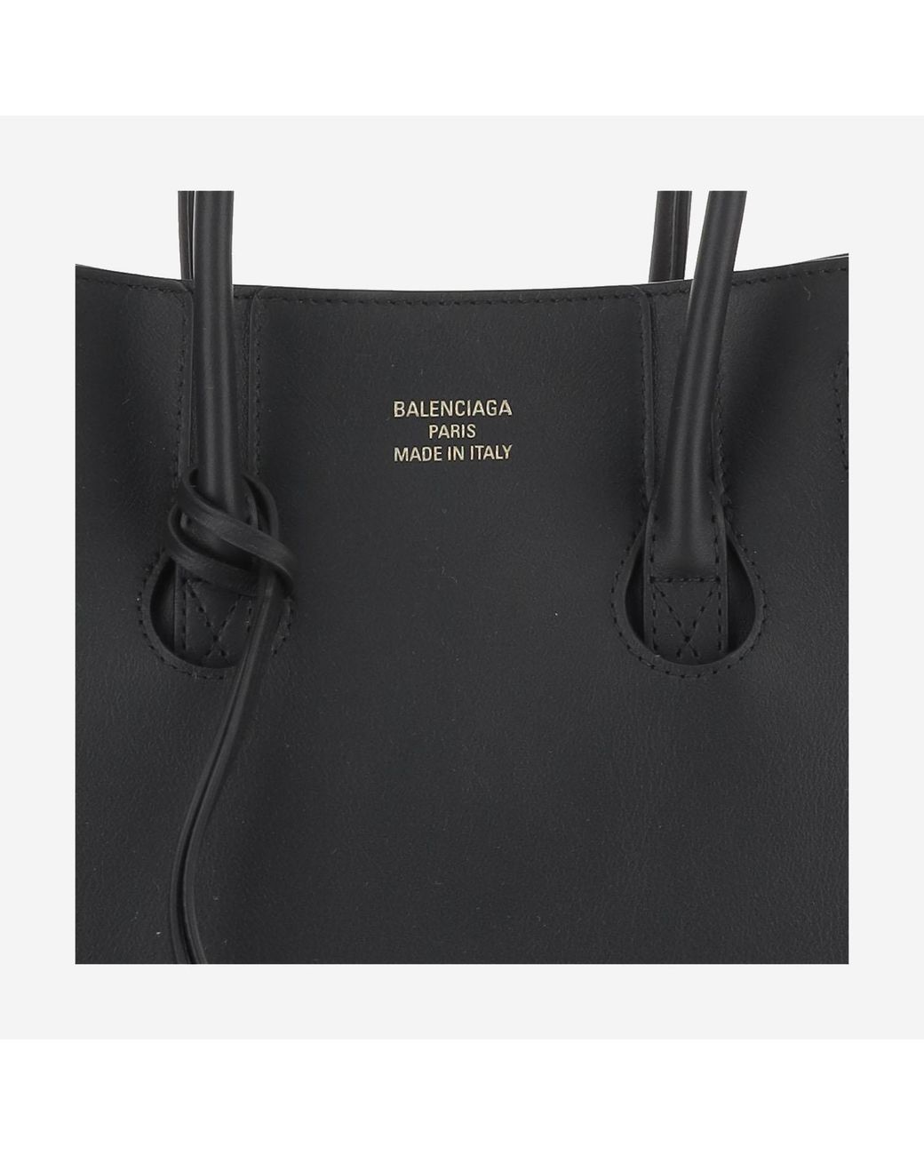 Balenciaga Black Hampton Mini Carry All Bag Domesticated Calf Leather Shoulder