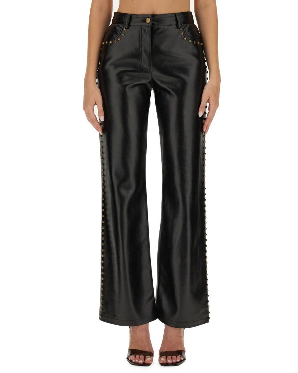 Moschino Black Moschino Studded Trousers