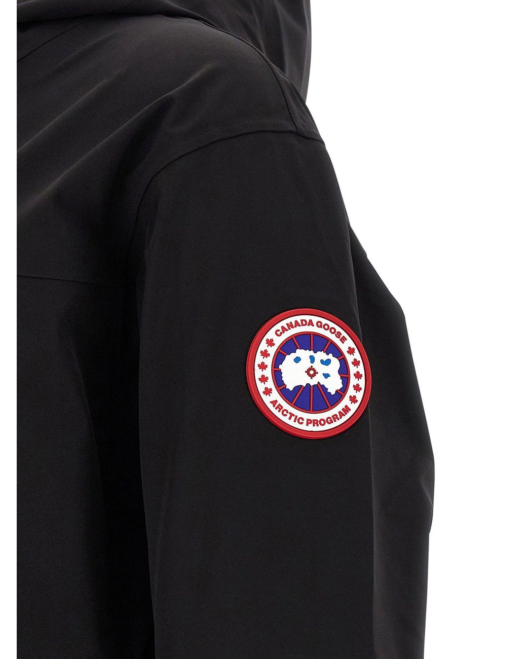 Canada Goose Black Rupert Rain Jacket for men