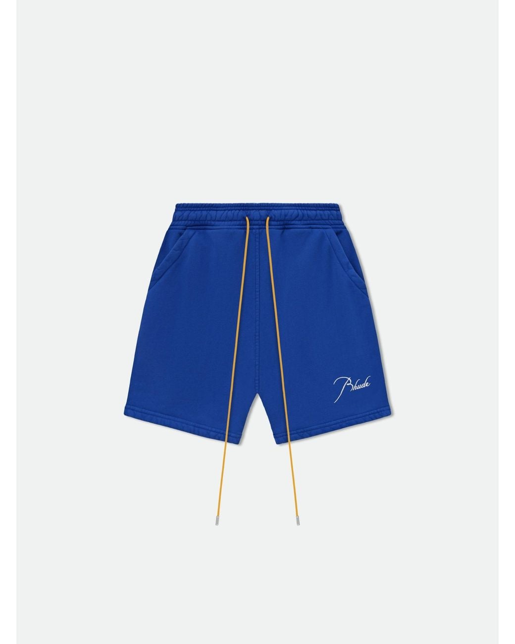 Rhude Blue Cobalt Sweat Shorts for men
