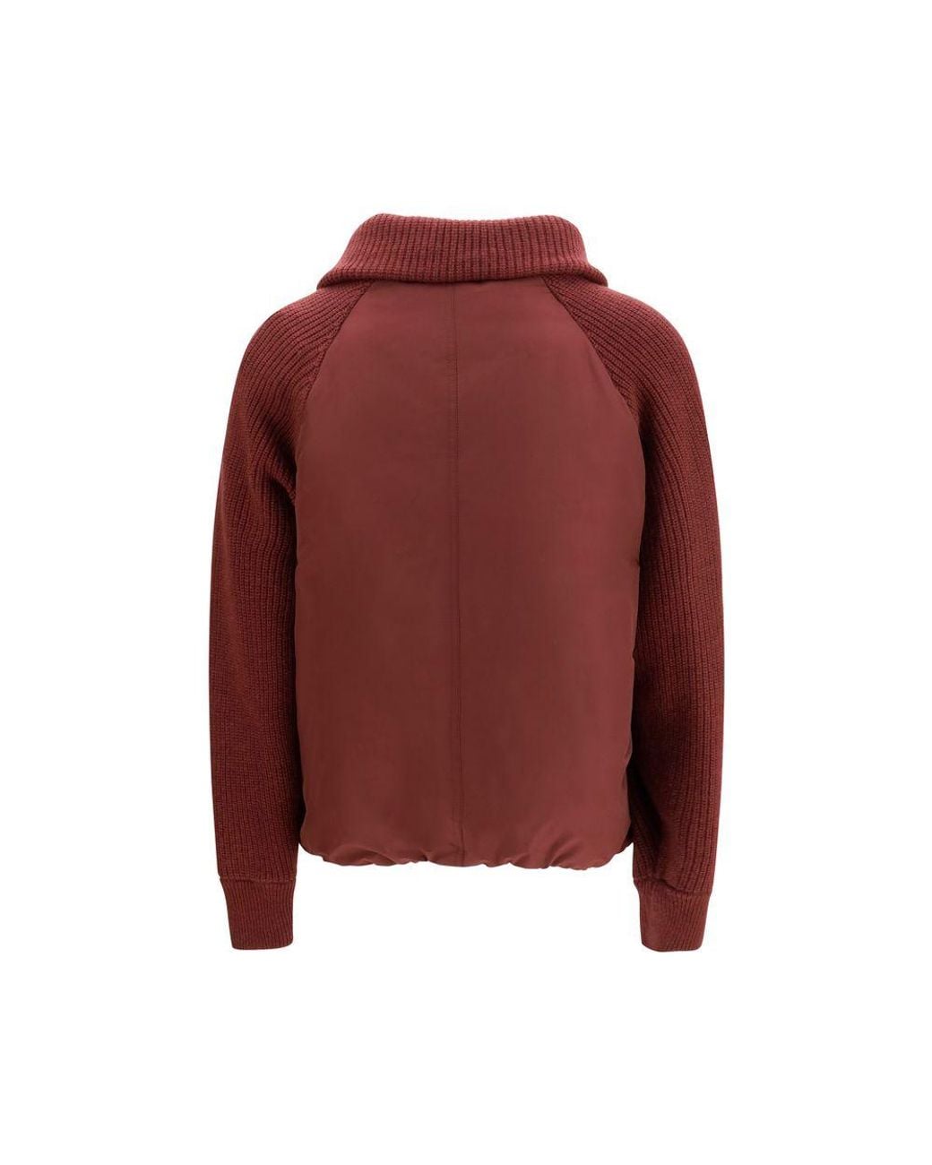 Brunello Cucinelli Red Bordeaux Cotton Full