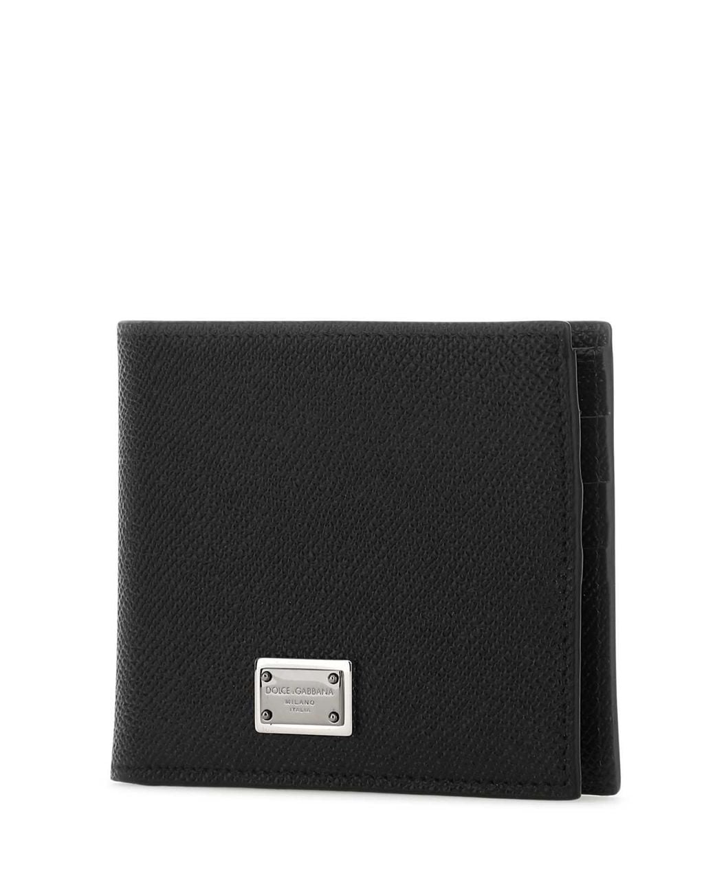 Dolce & Gabbana Black Dolce & Gabbana Leather Wallet for men