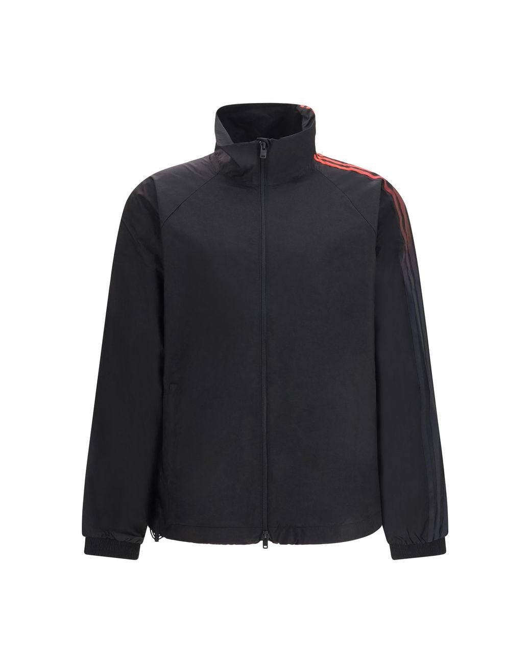 Y-3 Black Nylon 3-Stripes Gradient Sweatshirt Polyamide Top for men