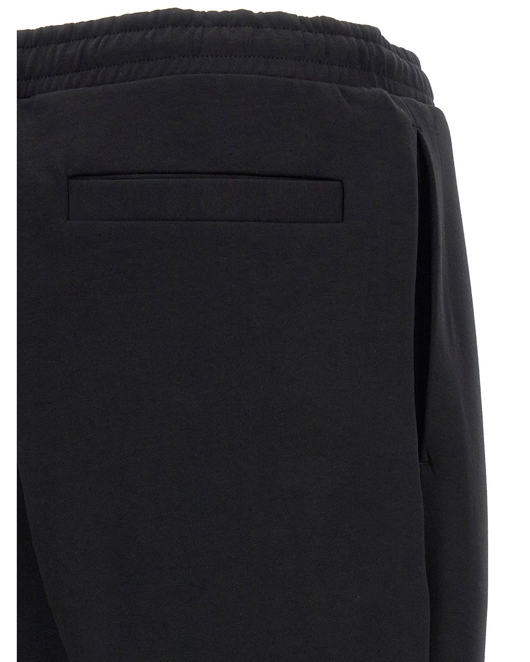 Boss Black Cotton Jersey Joggers for men