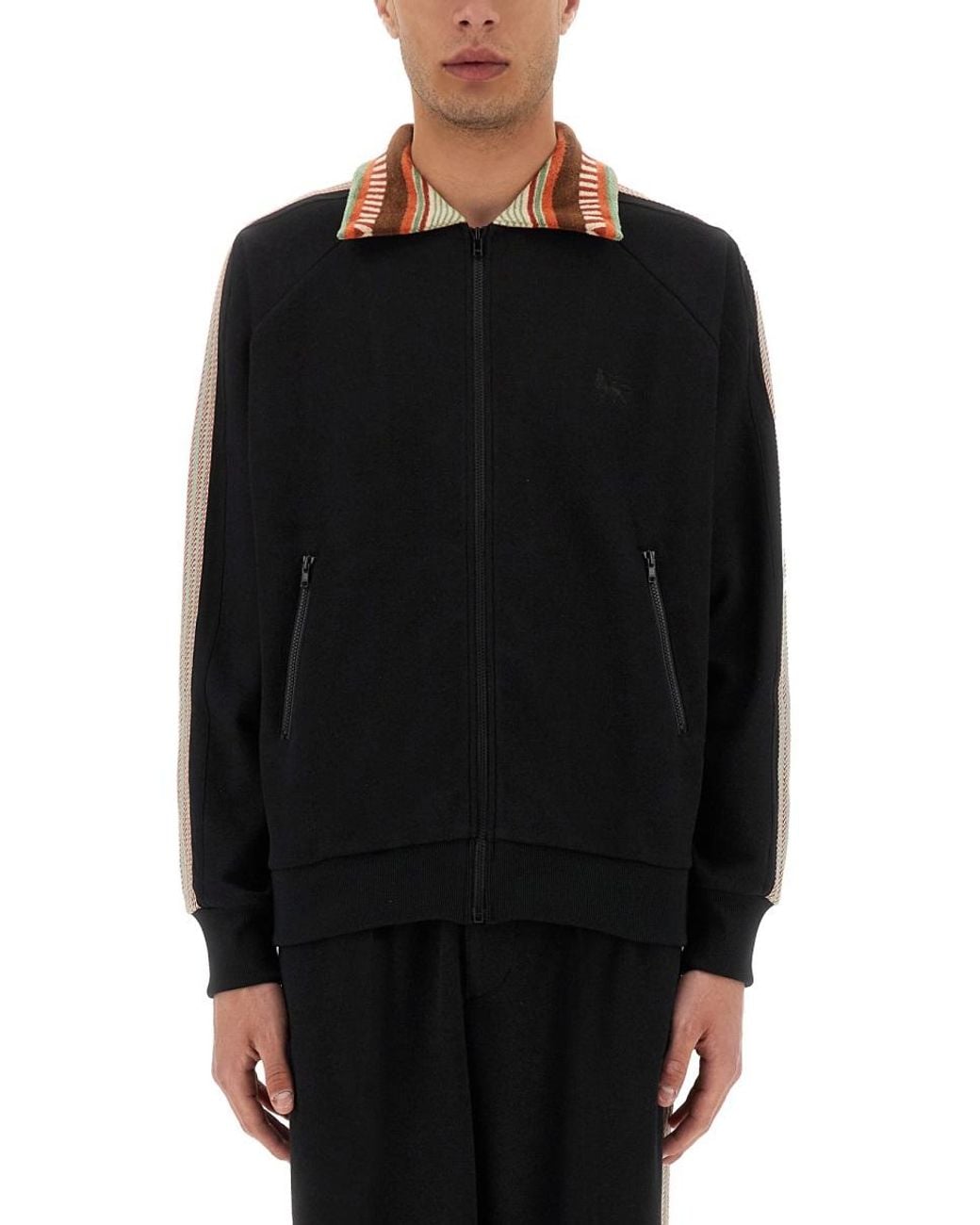 Sasquatchfabrix Black Track Jacket Mex Polyester for men