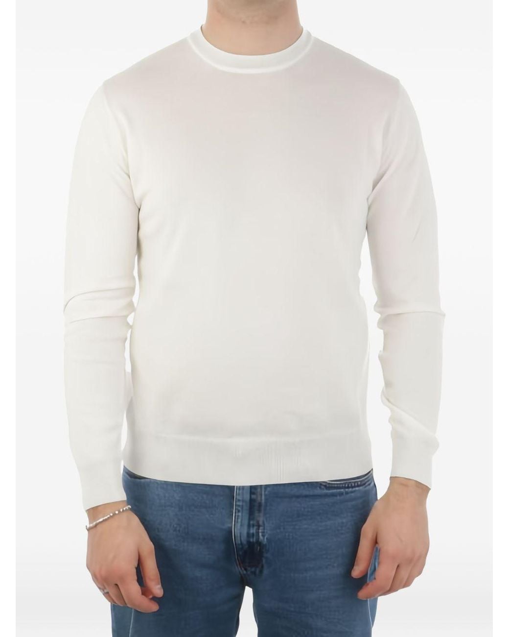 Altea White Sweaters for men