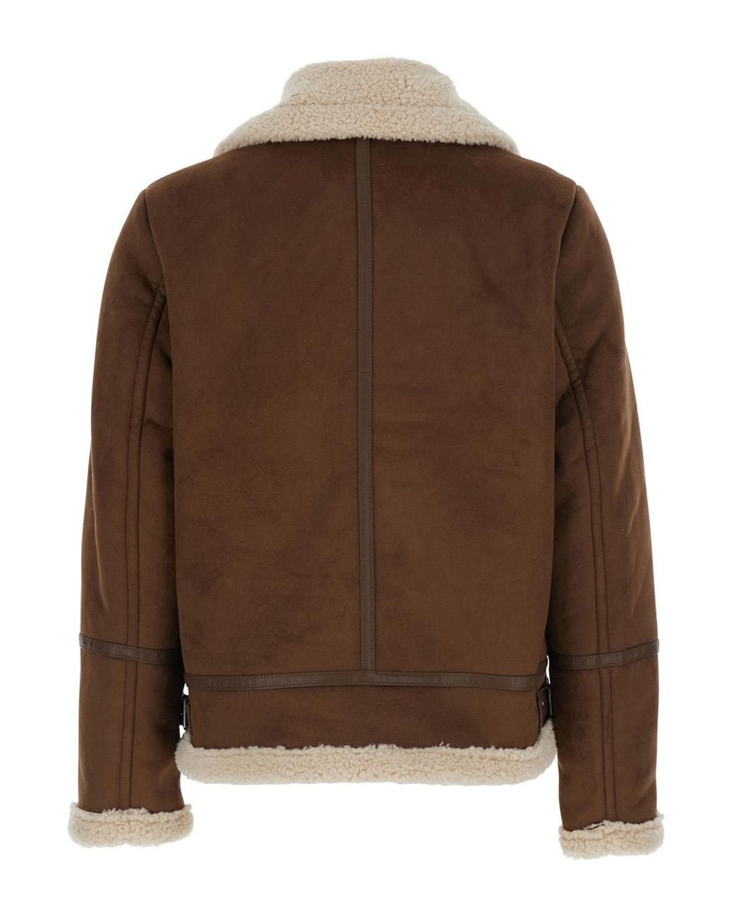 Ralph Lauren Brown Jacket Fx Sh Sb 24 Tech Fabric Technical Coat