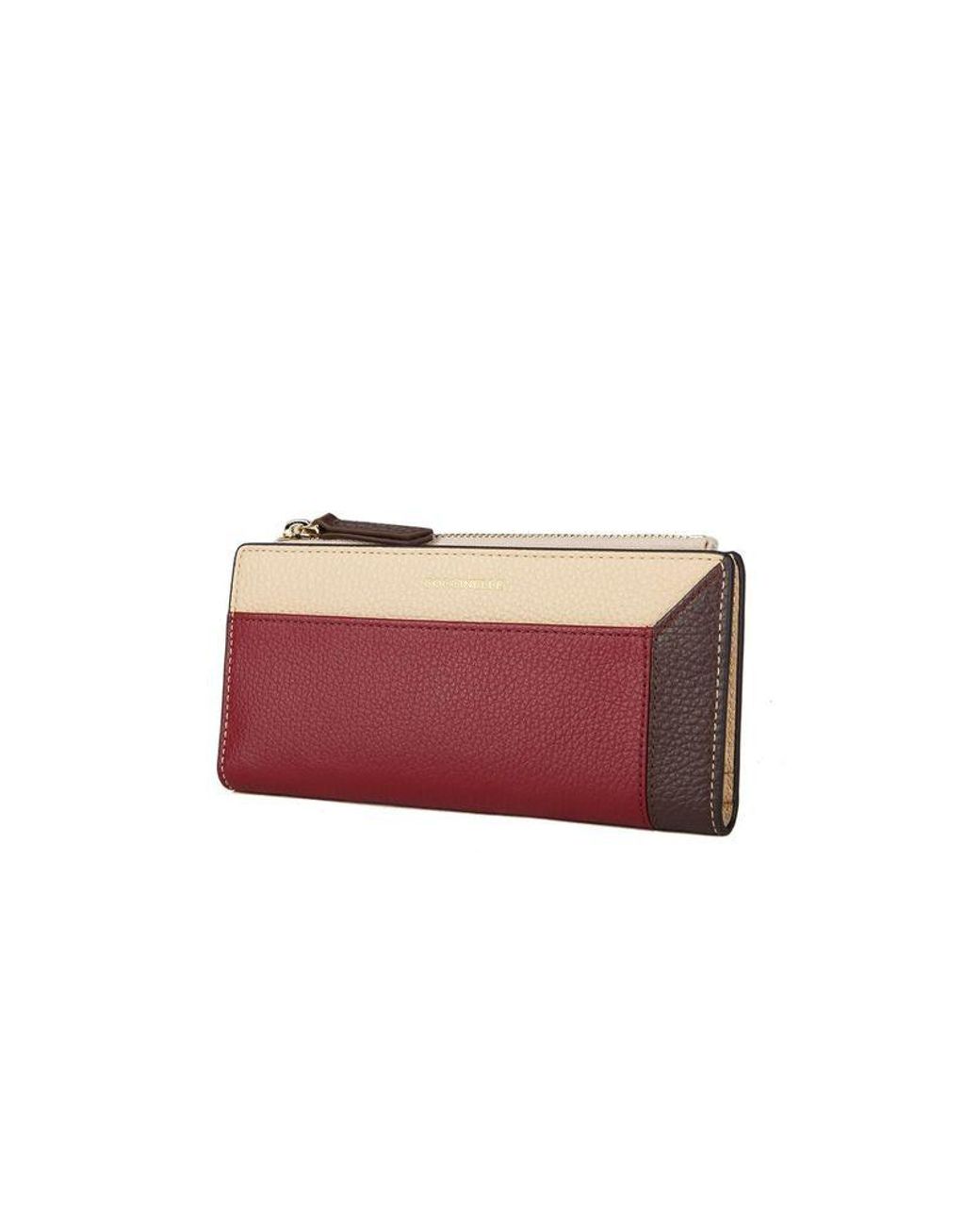 Coccinelle Natural Wallet Ribes-Betu-Brun Cowhide Bags