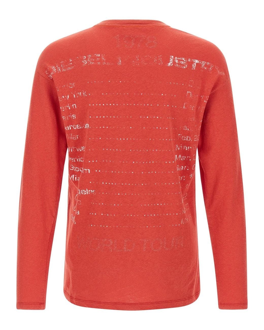 DIESEL Red T-Shirt for men