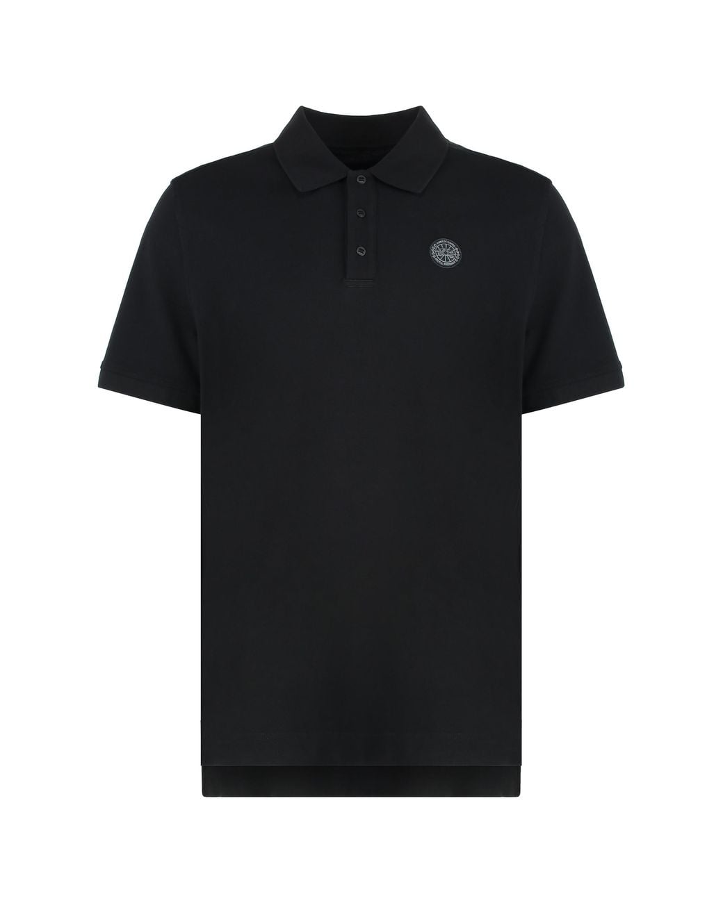 Canada Goose Black Beckley Cotton-Piqué Polo T-Shirts And Polos for men