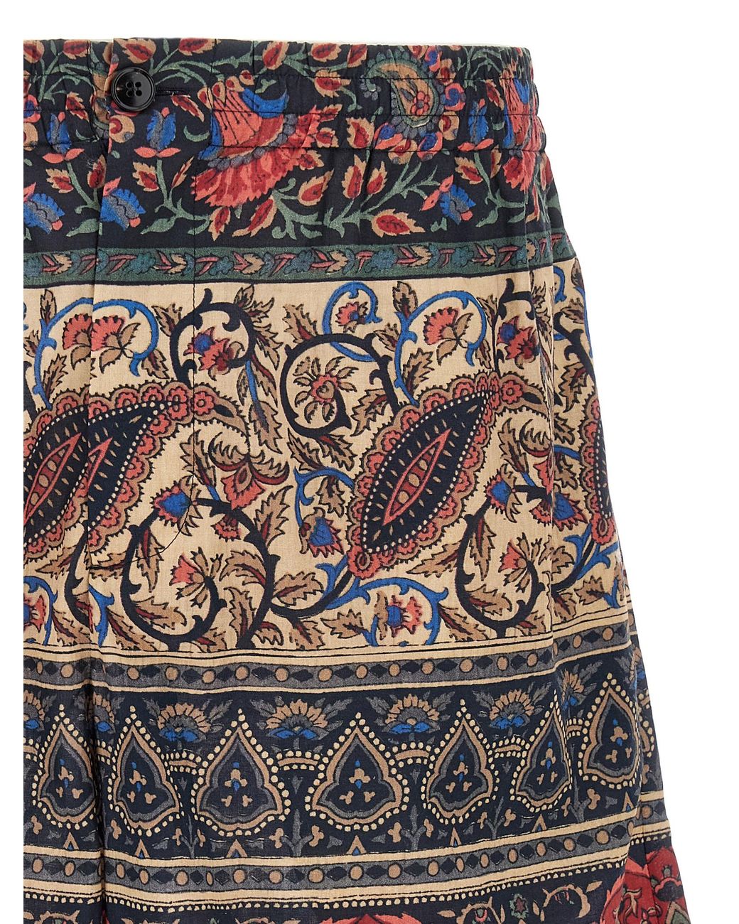 Valentino Garavani Multicolor Voyage Imaginaire Bermuda Shorts Cotton Bermuda for men