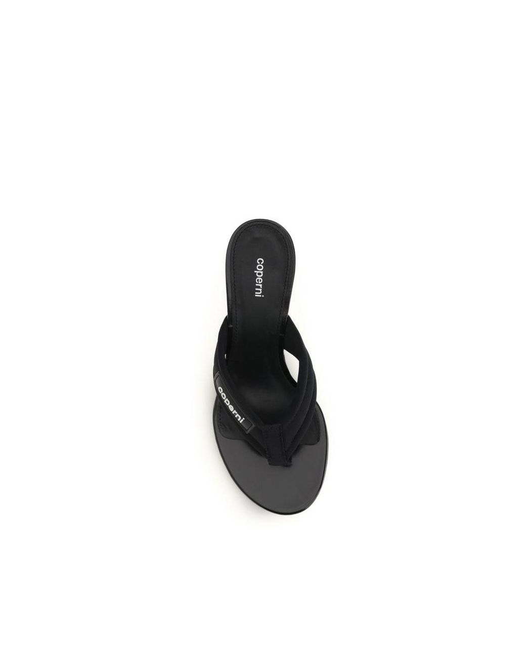 Coperni Black Polyamide Wedge Sandals