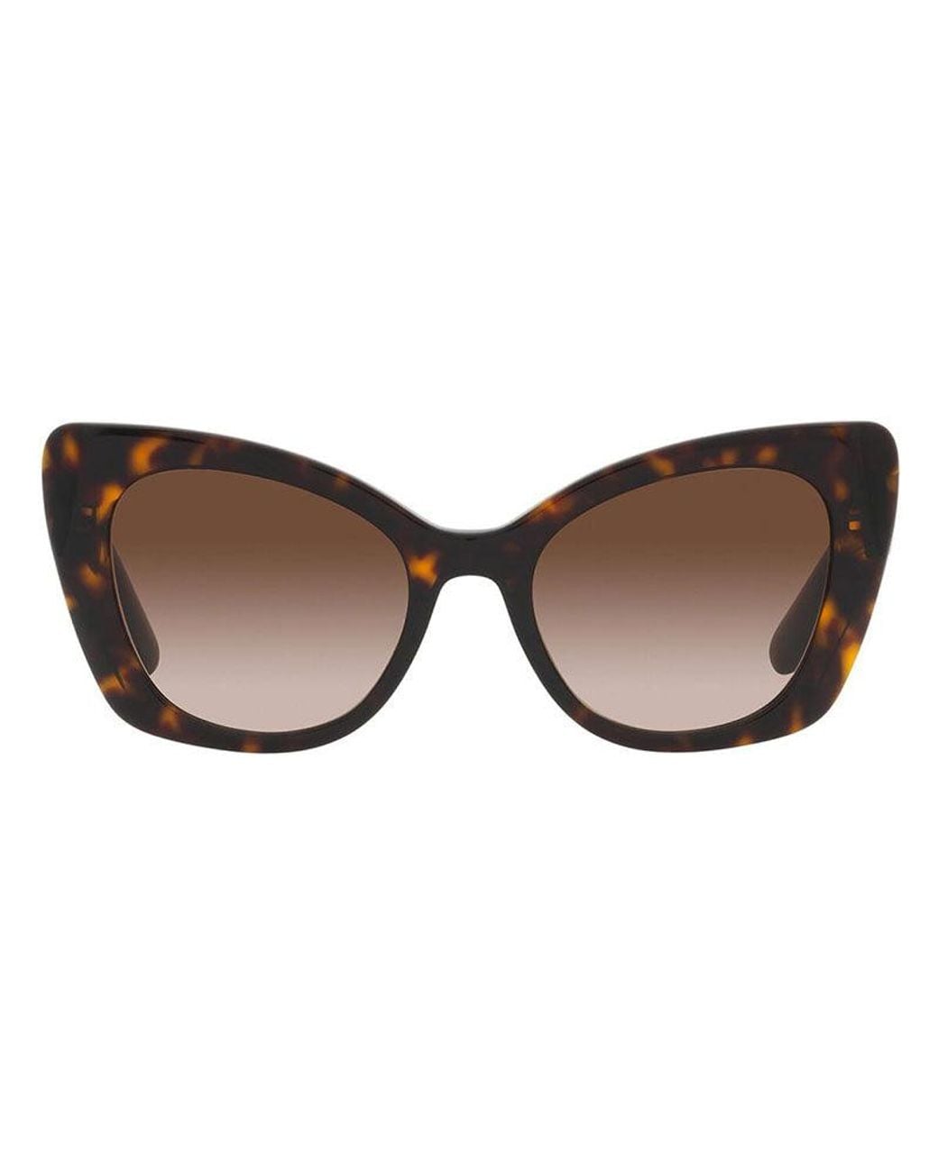 Dolce & Gabbana Brown Sunglasses Butterfly Full Rim, Frame And Gradient Lens Dg4405502-13