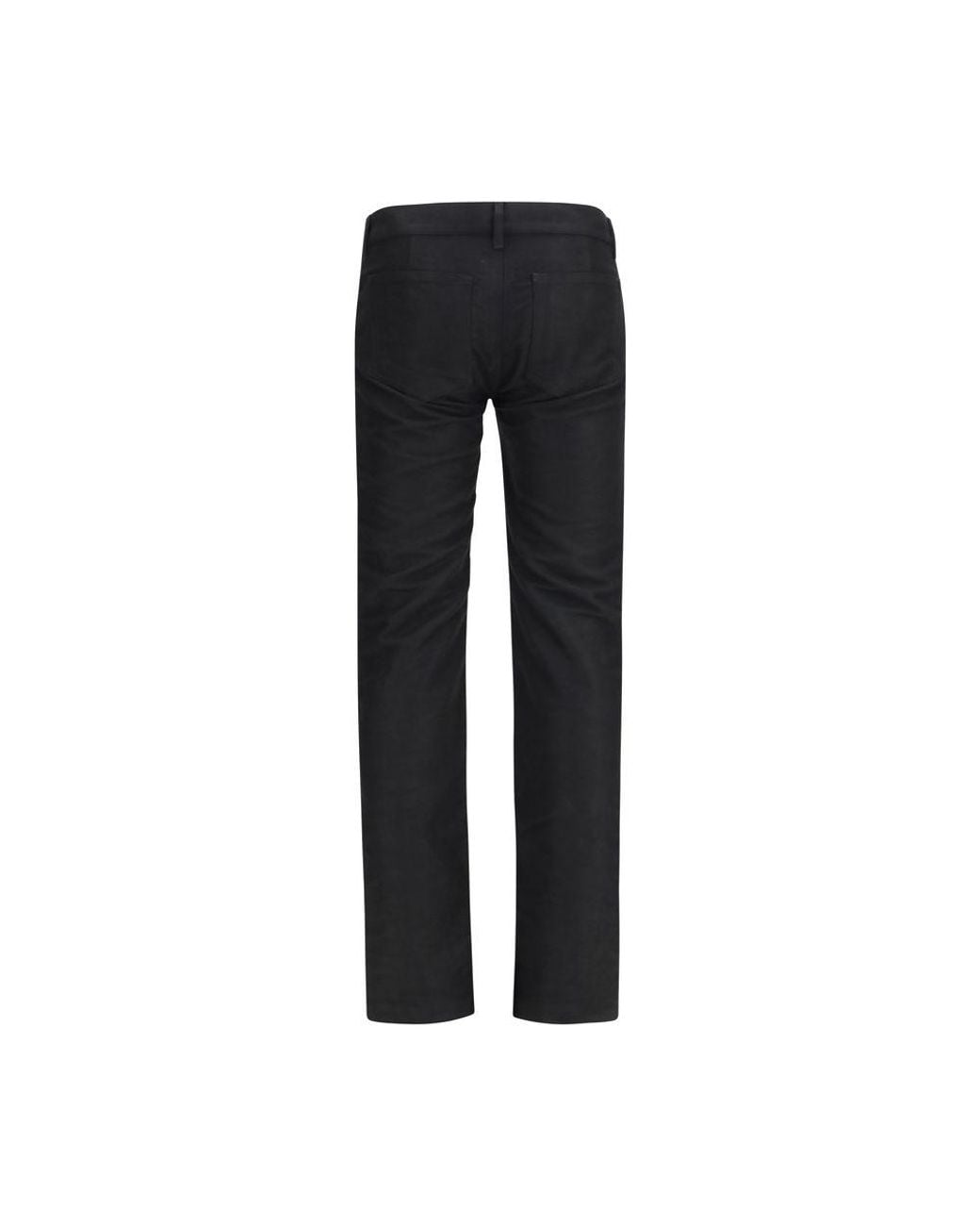 Rick Owens Blue Black Wool Oves Aries Straight for men