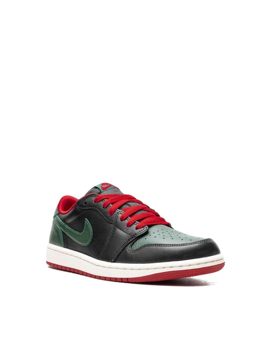 Nike White Nike Air Jordan 1 Retro Low Sneaker