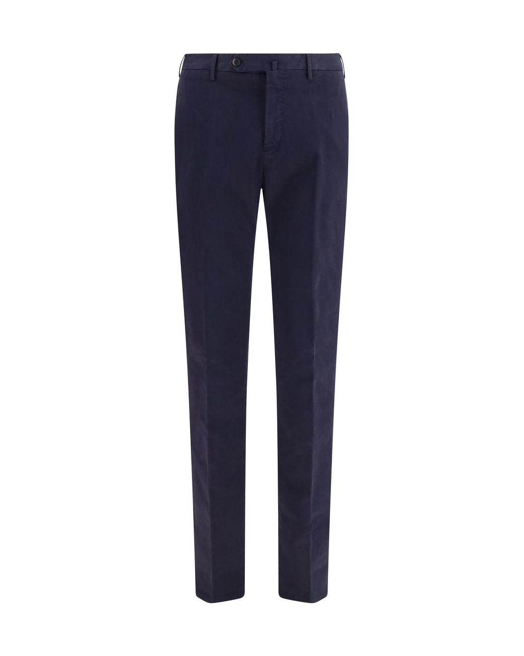 PT Torino Blue Cotton Pants Elastane for men