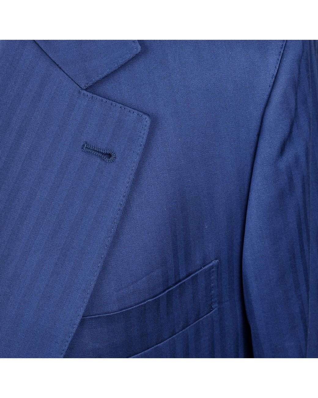 Brunello Cucinelli Blue Classic Tailored Blazer for men