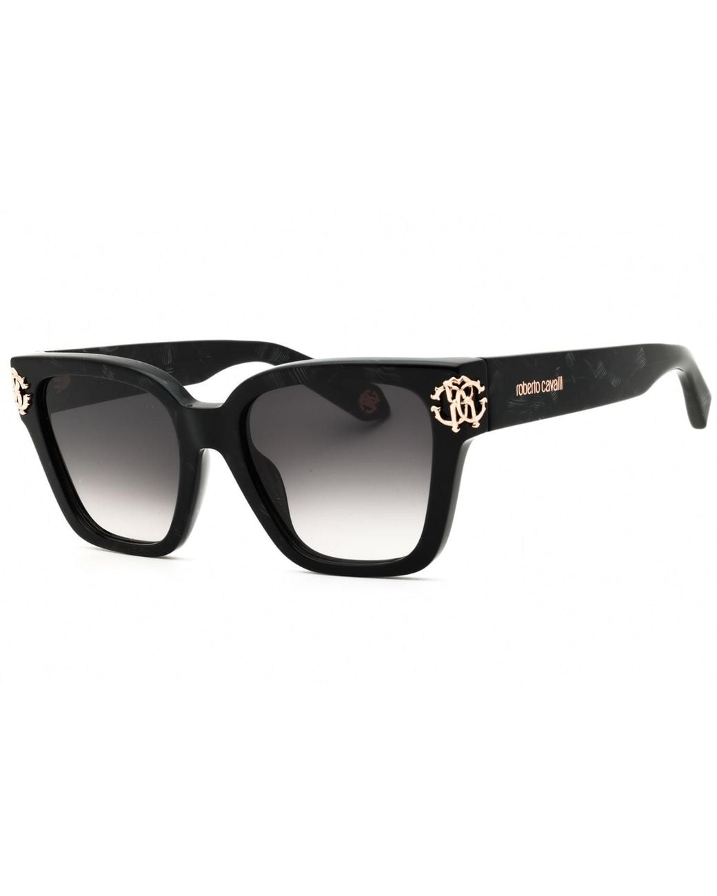 Roberto Cavalli Black Src066M Sunglasses