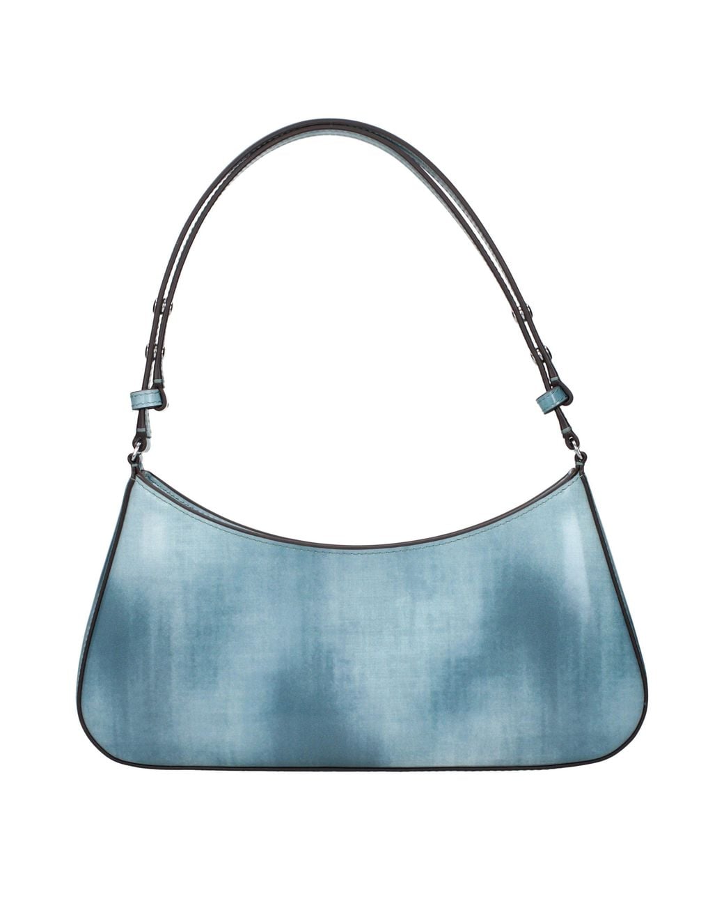 Tory Burch Blue Leather Shoulder Bag