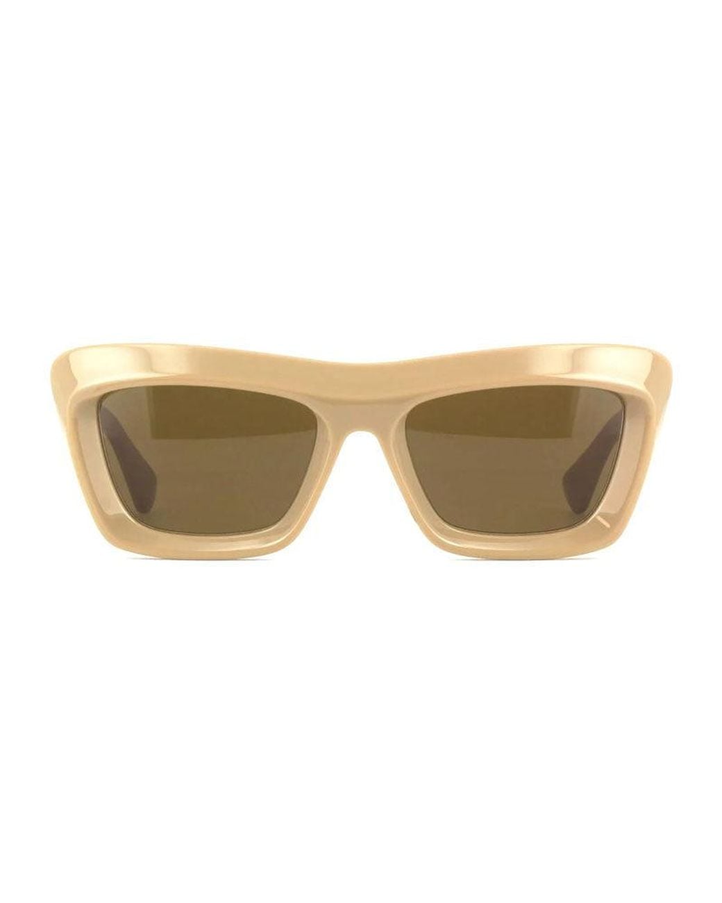 Bottega Veneta Brown Sunglasses Square Full Rim, Frame And Lens Bv1283S003