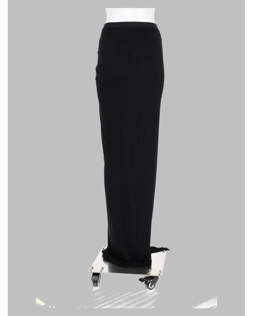Rick Owens Black Shailee Skirt Viscose