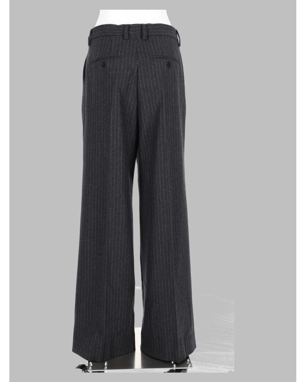Filippa K Gray Darcey Wool-Blend Trousers