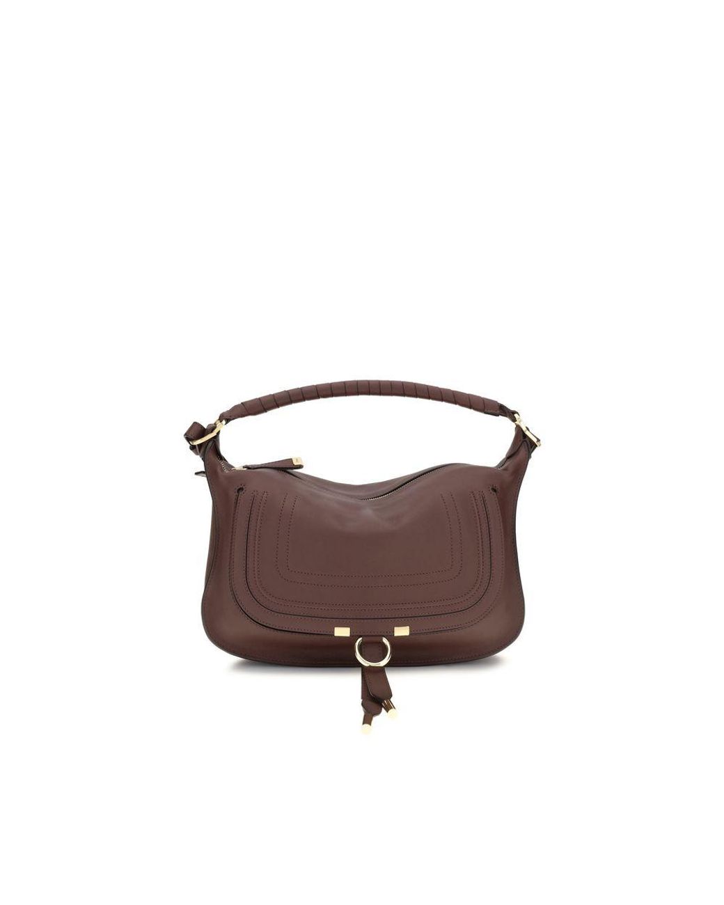 Chloé Brown Chlo Marcie Shoulder Bag