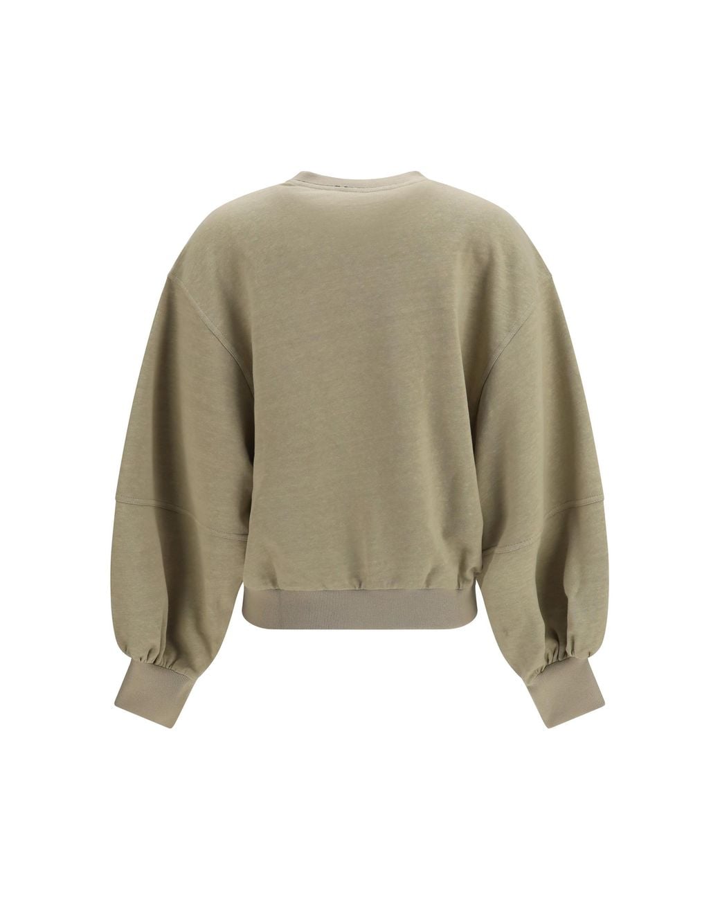 Brunello Cucinelli Natural Cotton And Linen Sweatshirt Sweater