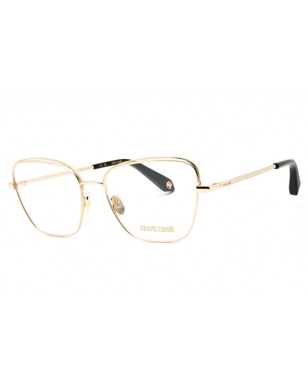 Roberto Cavalli Black Roberto Cavalli Vrc069 Eyeglasses