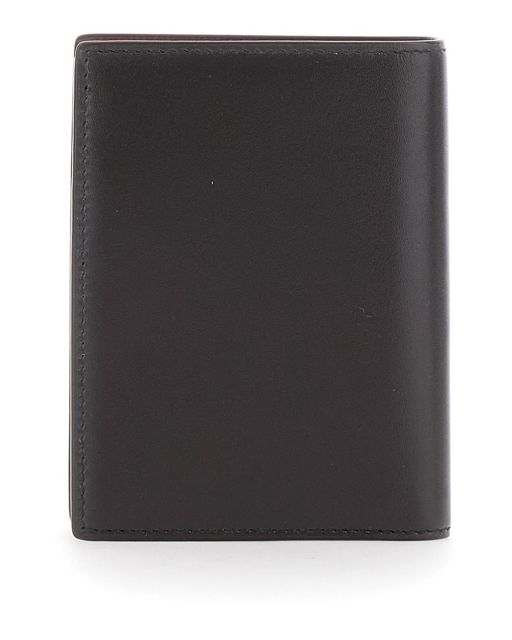 Saint Laurent Black Saint Laurent Leather Logo Card Case for men
