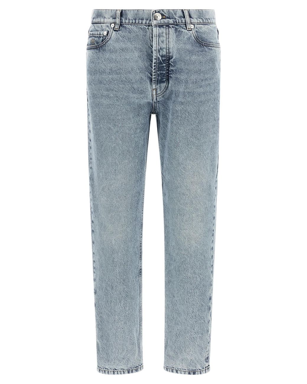 Brunello Cucinelli Blue Five-Pocket Jeans for men