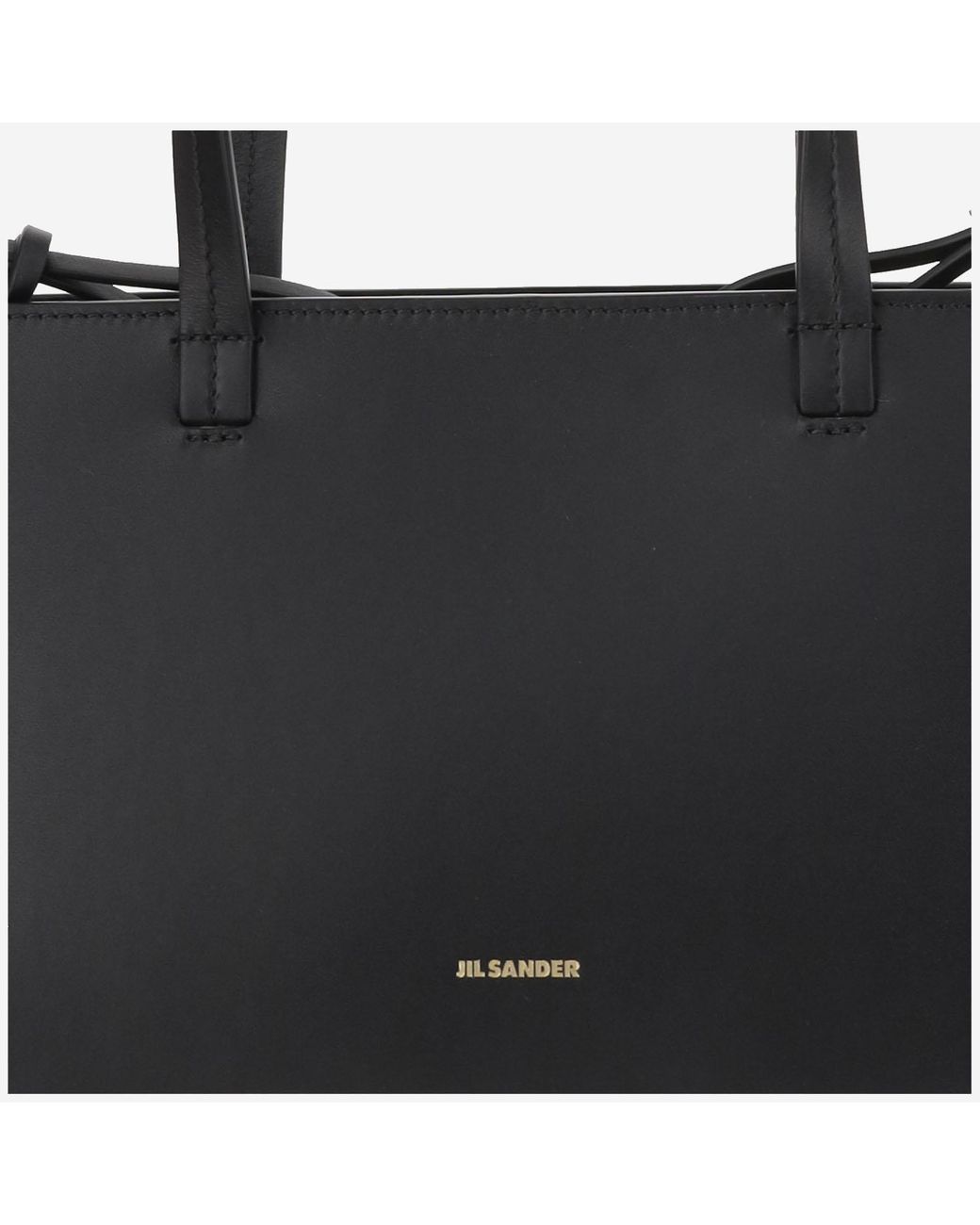 Jil Sander Black Small Bateau Tote Bag Calfskin Satchels & Cross Body