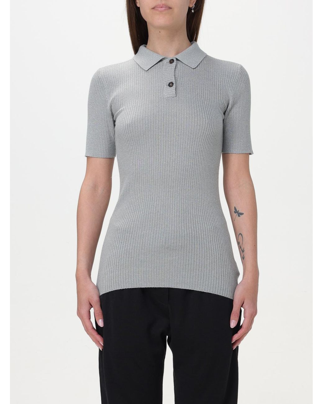 Brunello Cucinelli Gray Light Wool Blend Shirt