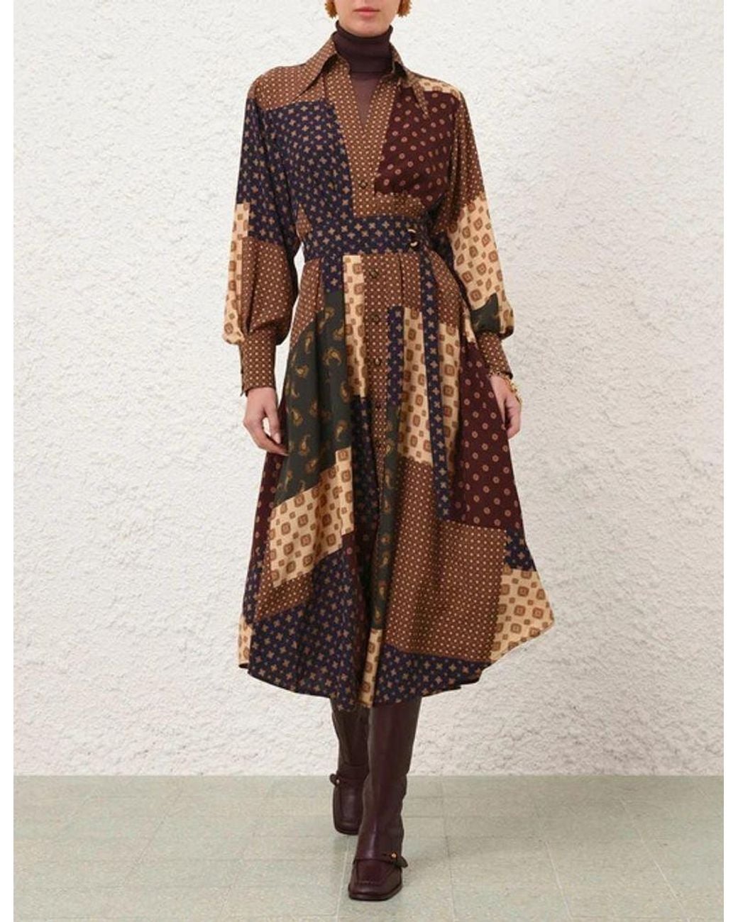 Zimmermann Brown Zimmermann Zimmer Dress