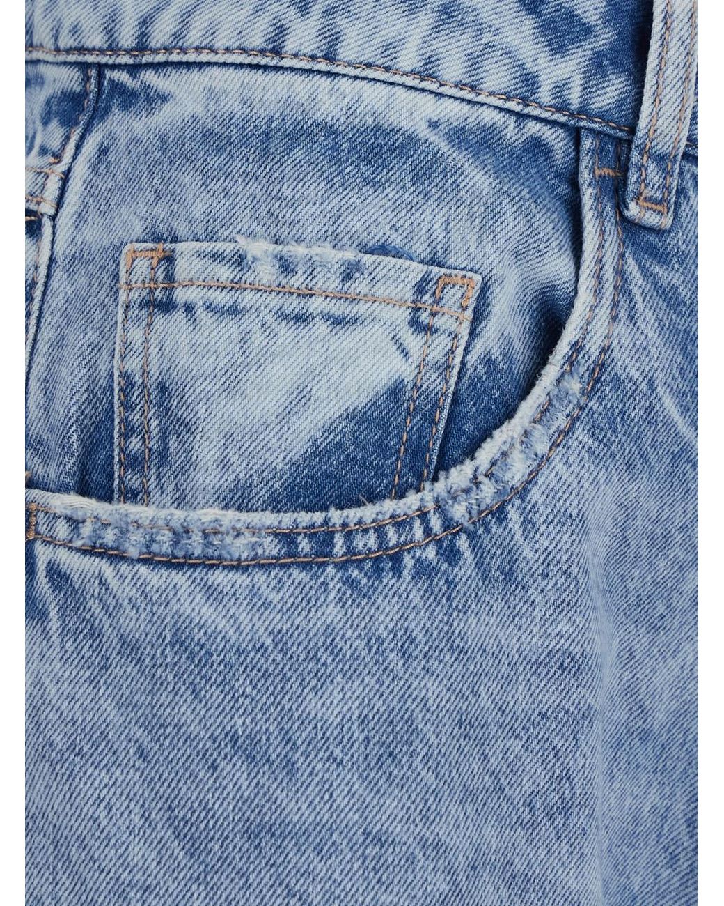 ICON DENIM Blue Jeans With Five Pockets