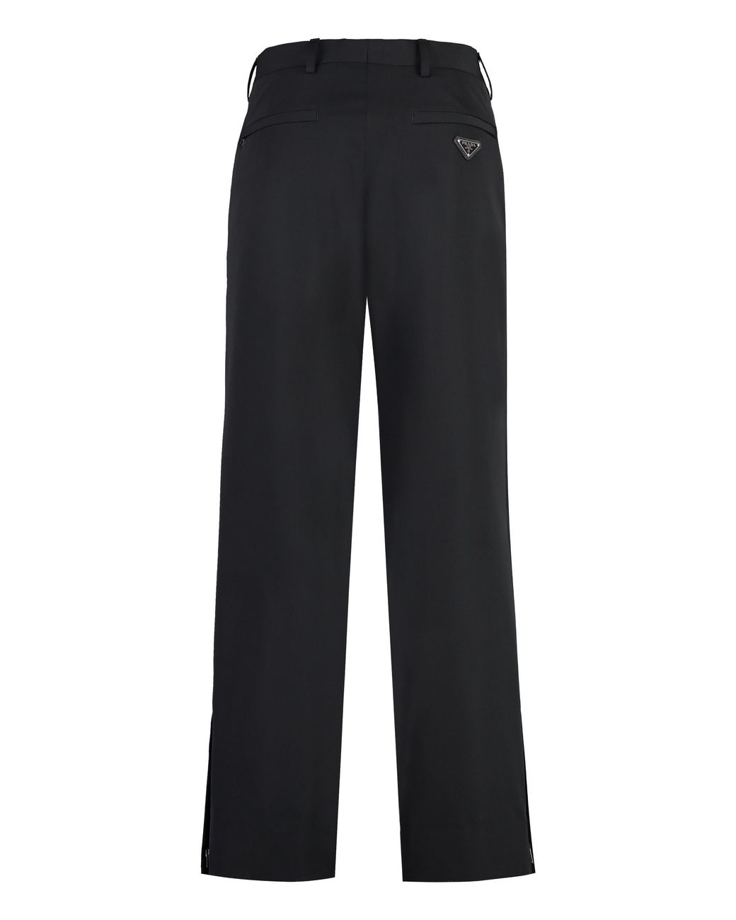 Prada Blue Technical Fabric Pants for men